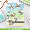 Bild 21 von Lawn Fawn Clear Stamps  - just plane awesome - Papierflieger