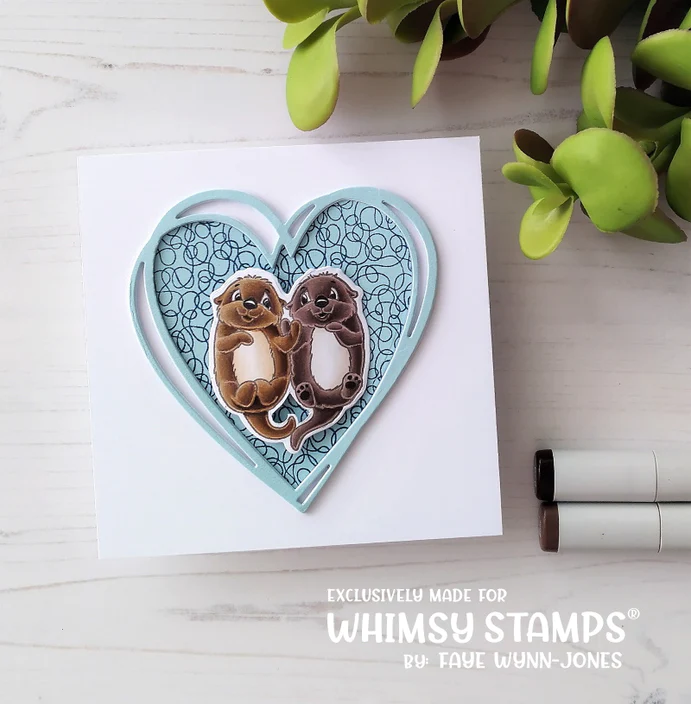 Bild 7 von Whimsy Stamps Clear Stamps - Otter Variety