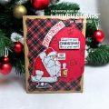 Bild 7 von Whimsy Stamps Clear Stamps - Merry Stressmas