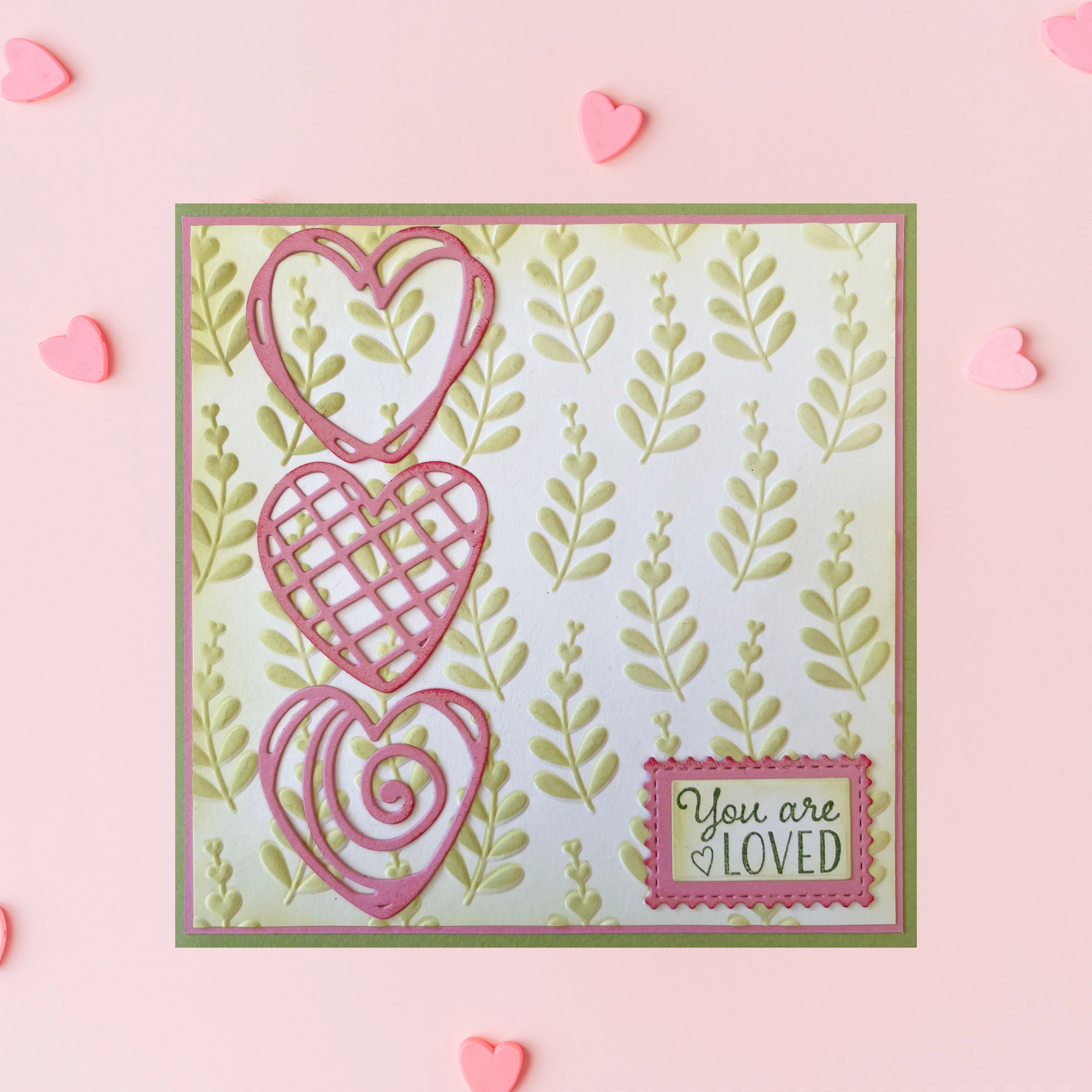 Bild 3 von Nellie's Choice • 3D Embossing Folder Heart Branches