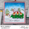 Bild 7 von Gummistempel Stamping Bella Cling Stamp NORTH POLE BACKDROP