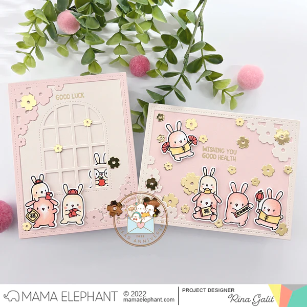 Bild 6 von Mama Elephant - Clear Stamps LUNAR BUNNIES