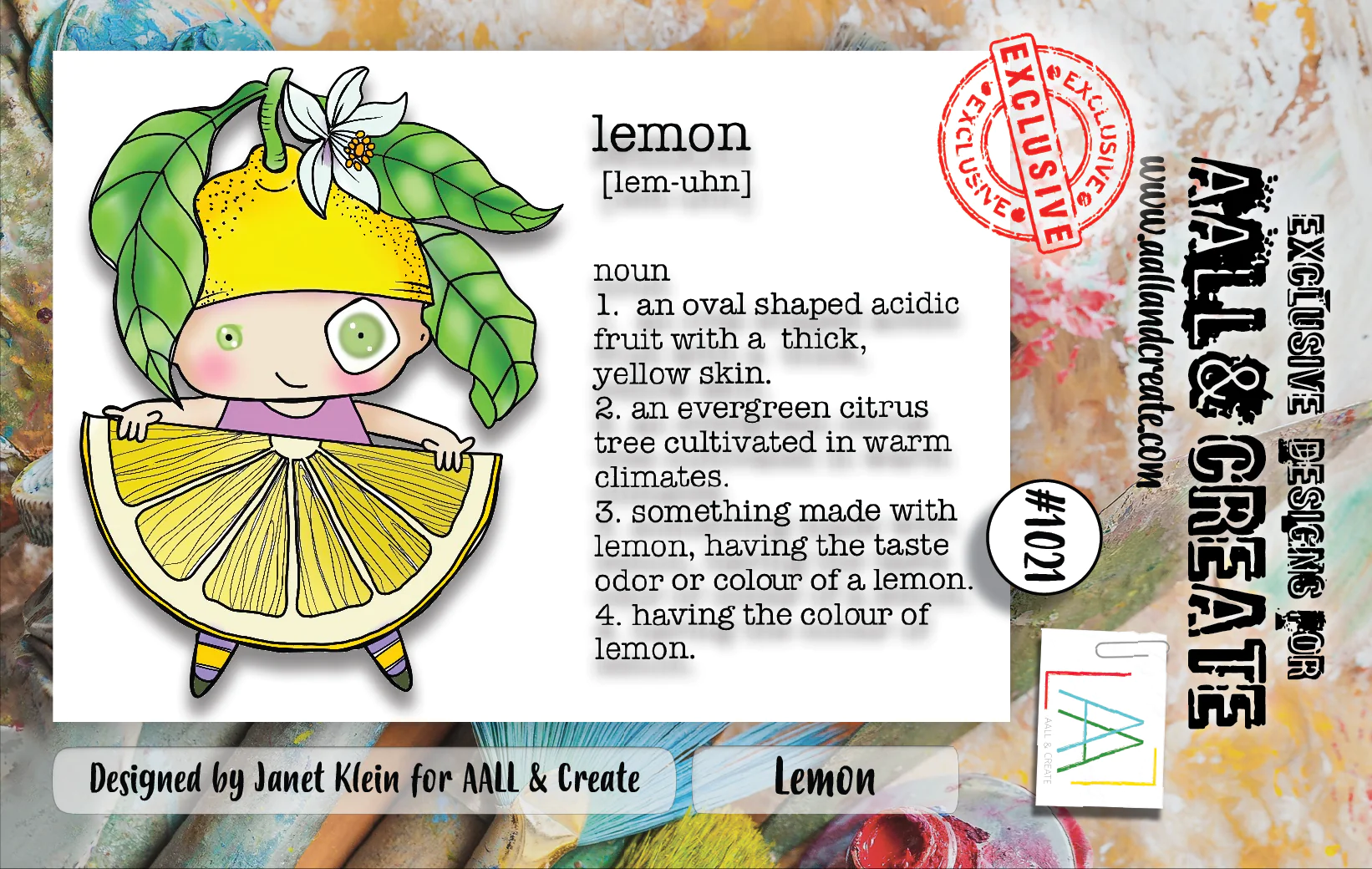 AALL & Create Clear Stamps - LEMON