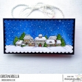 Bild 3 von Gummistempel Stamping Bella Cling Stamp CHRISTMAS VILLAGE BACKDROP