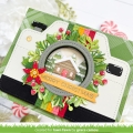 Bild 11 von Lawn Fawn Cuts  - Stanzschablone magic iris holly wreath add-on