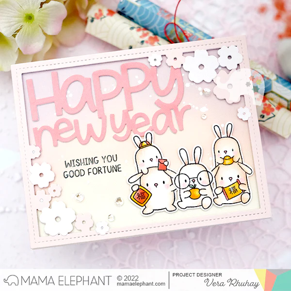 Bild 5 von Mama Elephant - Clear Stamps LUNAR BUNNIES