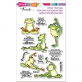 Stampendous Perfectly Clear Stamps - Frog Yoga