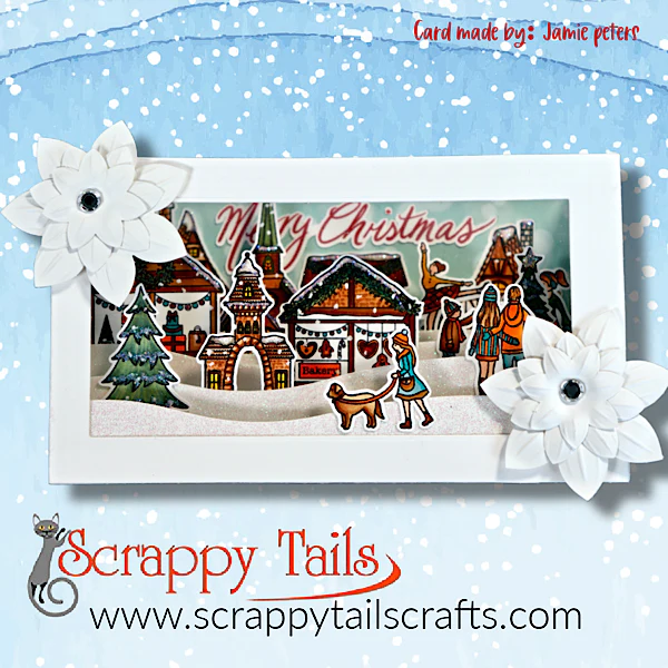 Bild 7 von Scrappy Tails Clear Stamp-Set  - Christmas Market