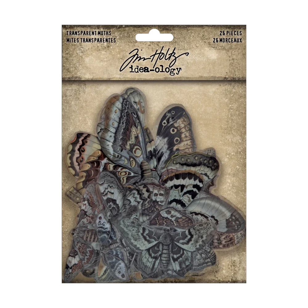 Tim Holtz Idea-Ology Transparencies - Moths