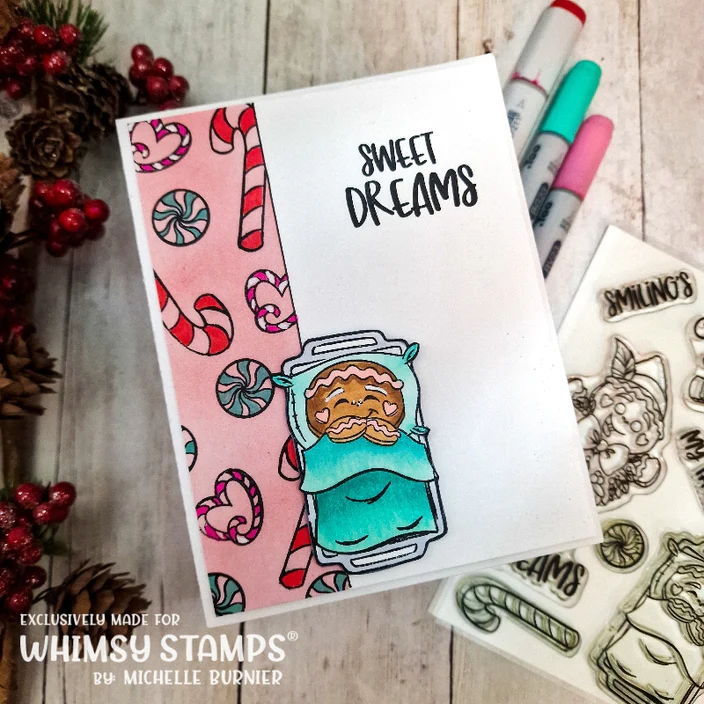 Bild 8 von Whimsy Stamps Clear Stamps - Gingerbread Dreams