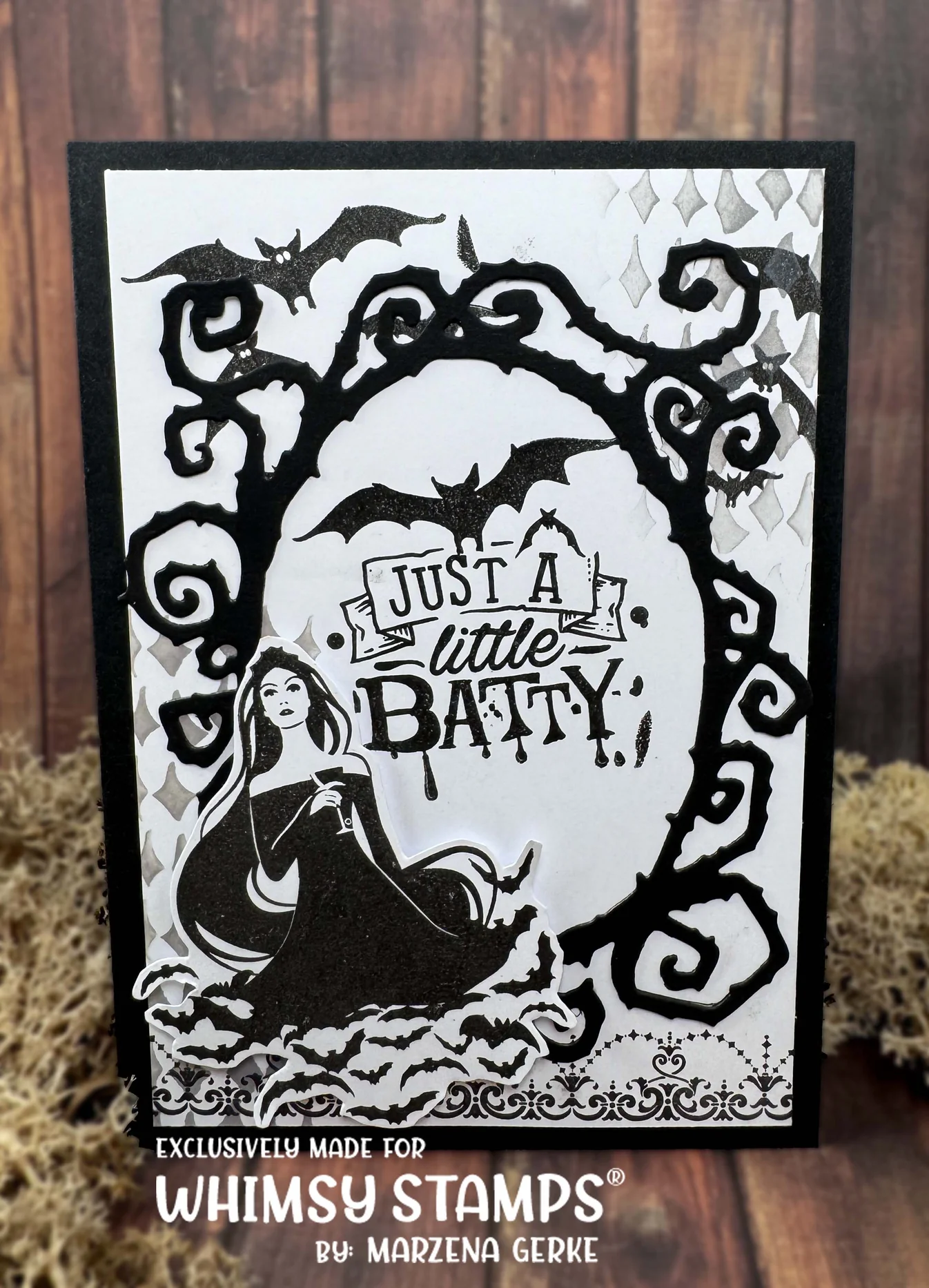 Bild 2 von Whimsy Stamps Clear Stamps  - Something Wicked