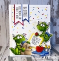 Bild 4 von Whimsy Stamps Clear Stamps - Back to School Dragons