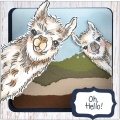 Bild 2 von Stampendous Cling Stamps Llama Look Rubber Stamp - Stempelgummi 