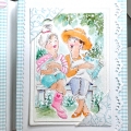 Bild 2 von Art Impressions Clear Stamps Gardening Girlfriends Set - Stempelset 