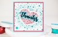 Bild 7 von Whimsy Stamps Stencil - Speckled Heart - Herz