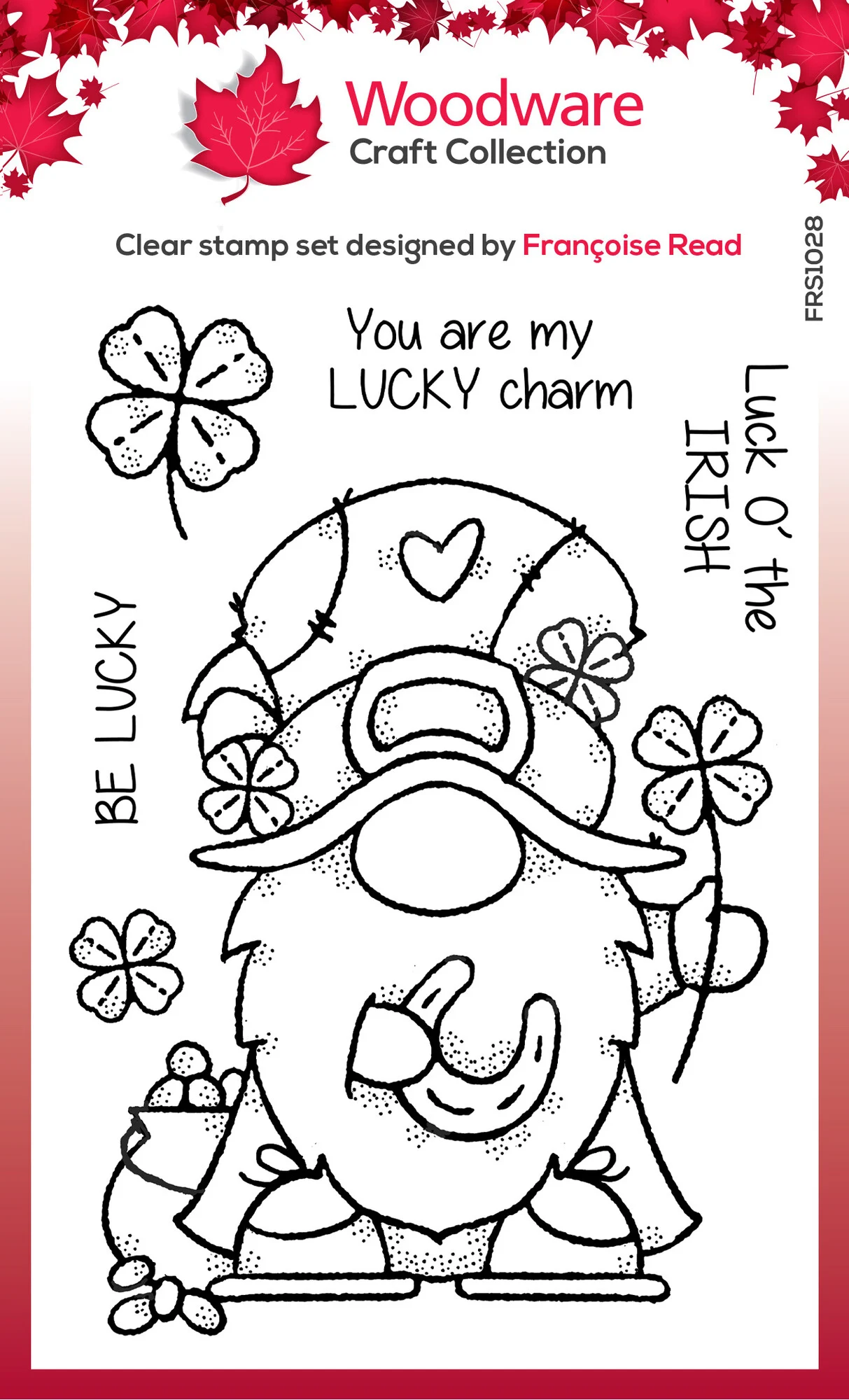 Bild 1 von Woodware Clear Stamp Singles Lucky Gnome