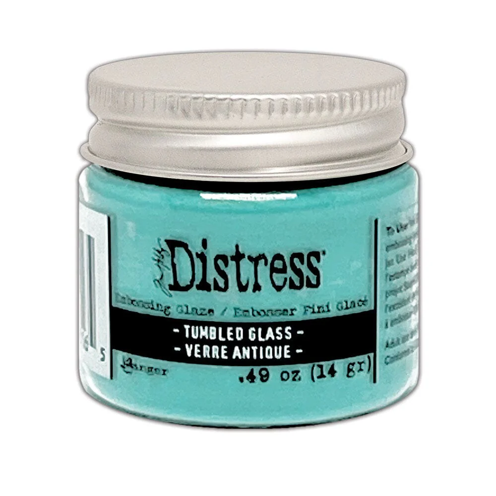 Tim Holtz Distress Embossing Glaze -Embossingpulver - Tumbled Glass