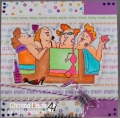 Bild 4 von Art Impressions Clear Stamps Girlfriends In the Tub Set