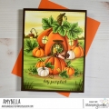 Bild 2 von Gummistempel Stamping Bella Cling Stamp PUMPKIN HOUSE BACKDROP RUBBER STAMP