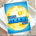 Bild 8 von Waffle FlowerSweet Full Moon Stencil Set - Mond-Schlablonen