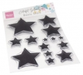 Bild 1 von Marianne Design Clear Stamps COLOURFUL SILHOUETTES - BASIC STARS