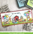 Bild 3 von Lawn Fawn Clear Stamps  - yappy birthday add-on