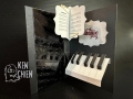 Bild 25 von Karen Burniston Dies  Stanzen - Piano Keys Pop-up