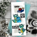 Bild 2 von Whimsy Stamps Clear Stamps - Back to School Dragons