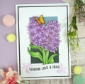 Bild 2 von For the love of...Stamps by Hunkydory - Clear Stamps Sweet Hyacinths