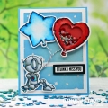 Bild 2 von Whimsy Stamps Die Stanze  - Celebrate Balloons Outline Die Set