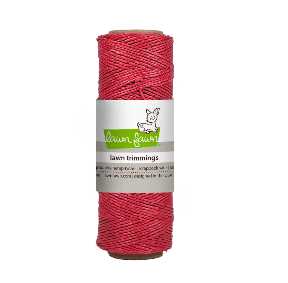 Bild 1 von Lawn trimmings hemp twine - Hanfschnur red