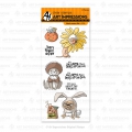 Art Impressions Clearstamps Howl-oween Set