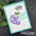 Bild 8 von Whimsy Stamps Clear Stamps - Big Love Manatees