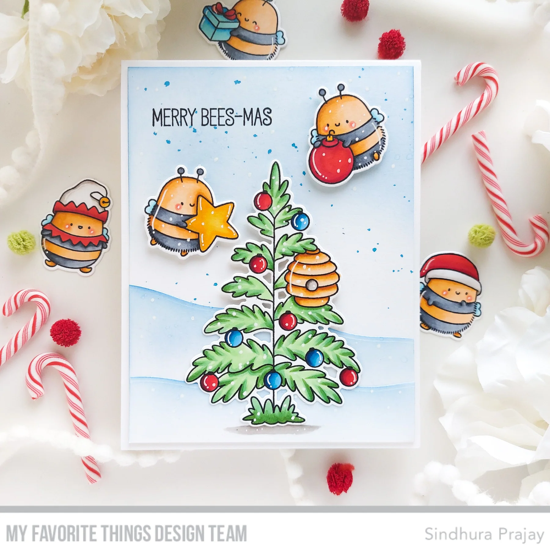 Bild 5 von My Favorite Things - Clear Stamps JB Merry Bees-mas