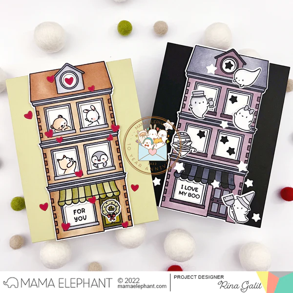 Bild 3 von Mama Elephant - Clear Stamps HEY NEIGHBOR