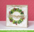 Bild 19 von Lawn Fawn Cuts  - Stanzschablone magic iris holly wreath add-on