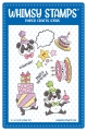 Bild 1 von Whimsy Stamps Clear Stamps - Panda Party