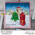 Bild 7 von Gummistempel Stamping Bella Cling Stamp CHRISTMAS VILLAGE BACKDROP