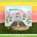 Bild 12 von Lawn Fawn Clear Stamps  - car critters road trip add-on