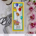 Bild 3 von Whimsy Stamps Die Stanze  - Slimline Birthday Scallops Die