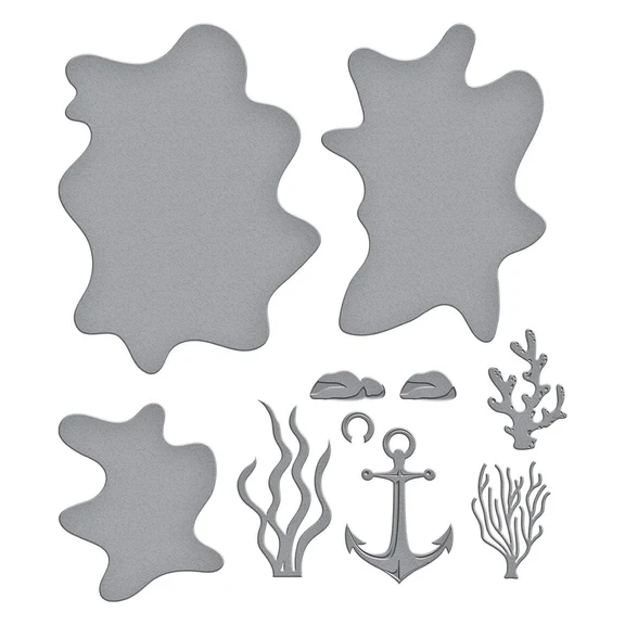 Bild 2 von Spellbinders UNDERWATER TUNNEL ETCHED DIES - Stanz-Set