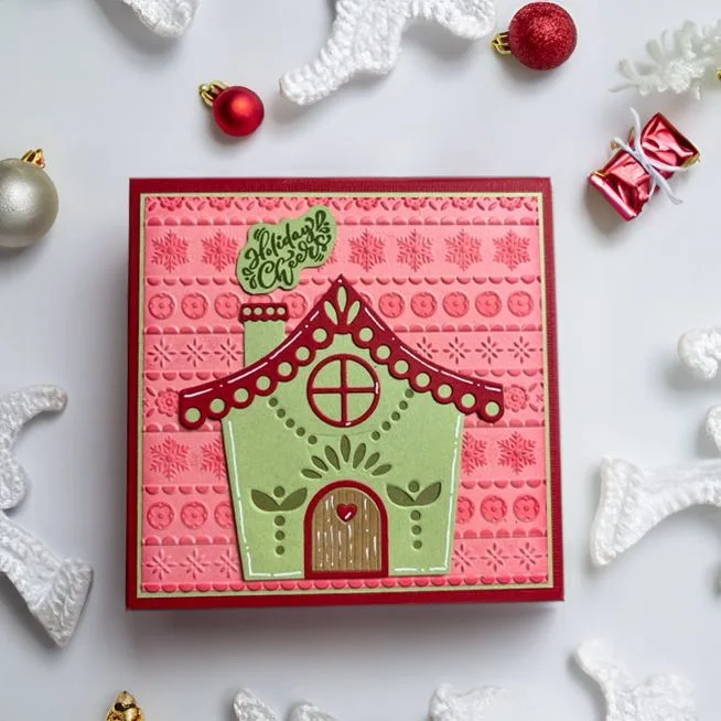 Bild 3 von Nellie‘s Choice 3D Embossing Folder - Scandinavian Christmas