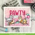 Bild 2 von Lawn Fawn Clear Stamps  - yappy birthday add-on