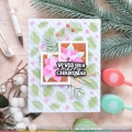 Bild 5 von Waffle Flower Holly Jolly Background Stencil - Schablone Ilex