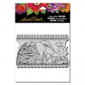 Bild 1 von Stampendous Cling Stamp Gummistempel Laurel Burch Rainbow Safari