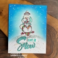 Bild 6 von Whimsy Stamps Clear Stamps - Let it Snow Snowmen