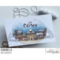 Bild 2 von Gummistempel Stamping Bella Cling Stamp CHRISTMAS VILLAGE BACKDROP