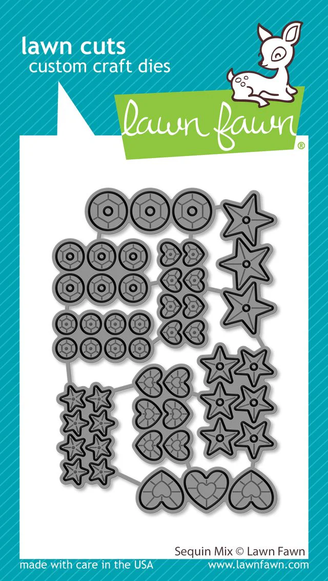 Lawn Fawn Cuts  - Stanzschablone sequin mix