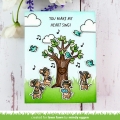 Bild 2 von Lawn Fawn Clear Stamps - heart tree