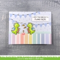 Bild 2 von Lawn Fawn Clear Stamps - little dragon flip-flop